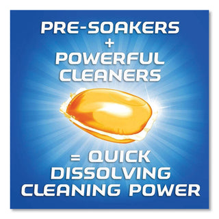 Dish Detergent Gelpacs, Orange Scent, 32/Box