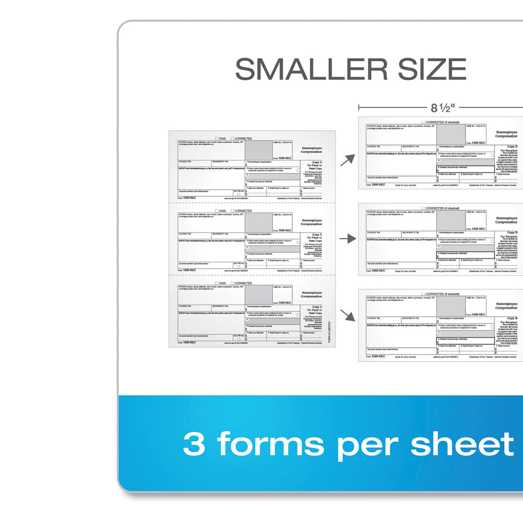 1099-nec-online-tax-kit-fiscal-year-2023-five-part-carbonless-85-x-35-3-forms-sheet-24-forms-total_top22905kitnec - 4