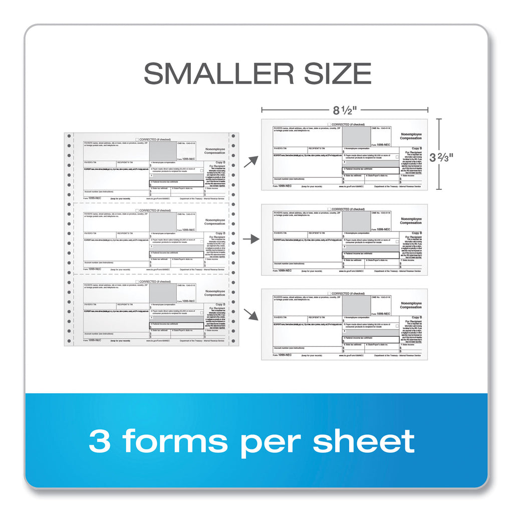 1099-nec-continuous-tax-forms-fiscal-year-2023-four-part-carbonless-85-x-55-2-forms-sheet-24-forms-total_top2299nec - 4