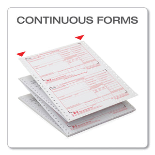 W-2 Tax Forms for Dot Matrix Printers, Fiscal Year: 2023, Six-Part Carbonless, 5.5 x 8.5, 2 Forms/Sheet, 24 Forms Total - 