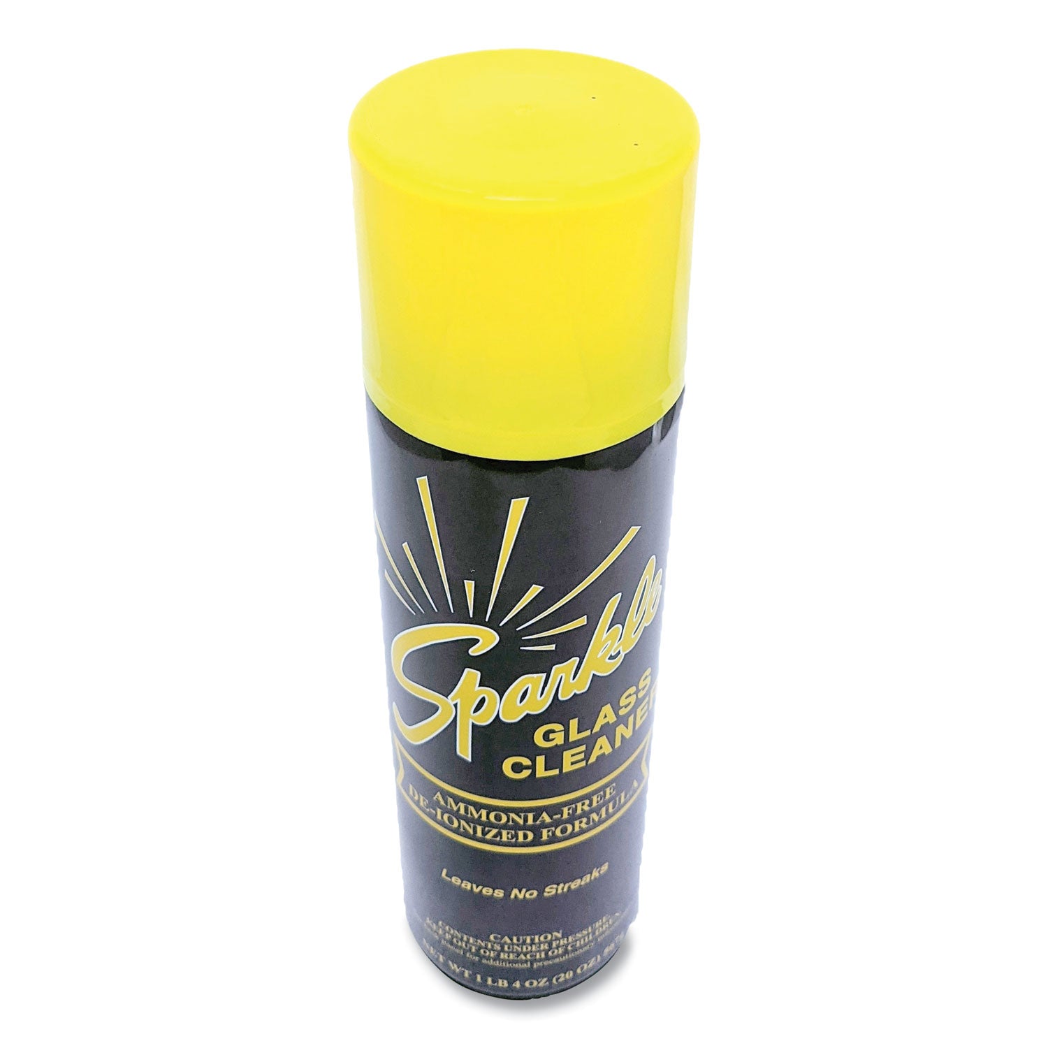 Glass Cleaner, 20 oz Aerosol Spray, 12/Carton - 