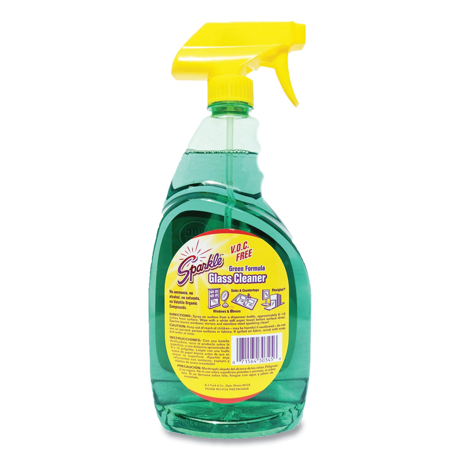 green-formula-glass-cleaner-338-oz-bottle_fun30345 - 2