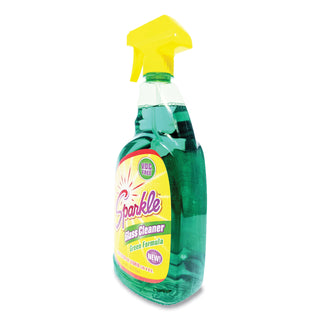 Green Formula Glass Cleaner, 33.8 oz Bottle