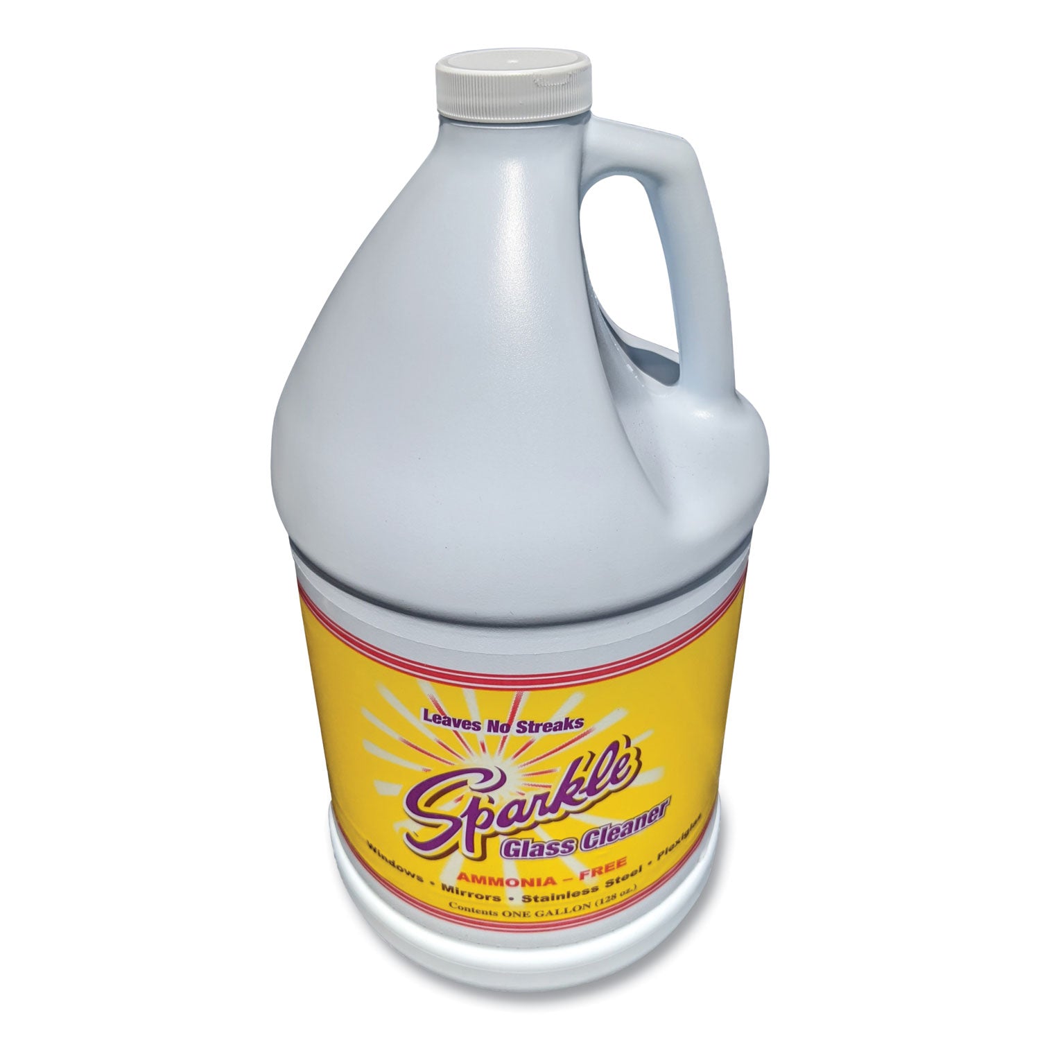 Glass Cleaner, 1 gal Bottle Refill, 4/Carton - 5