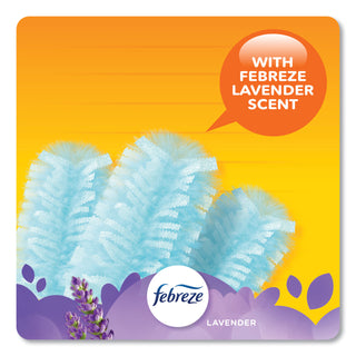 Refill Dusters, Dust Lock Fiber, Light Blue, Lavender Vanilla Scent, 10/Box