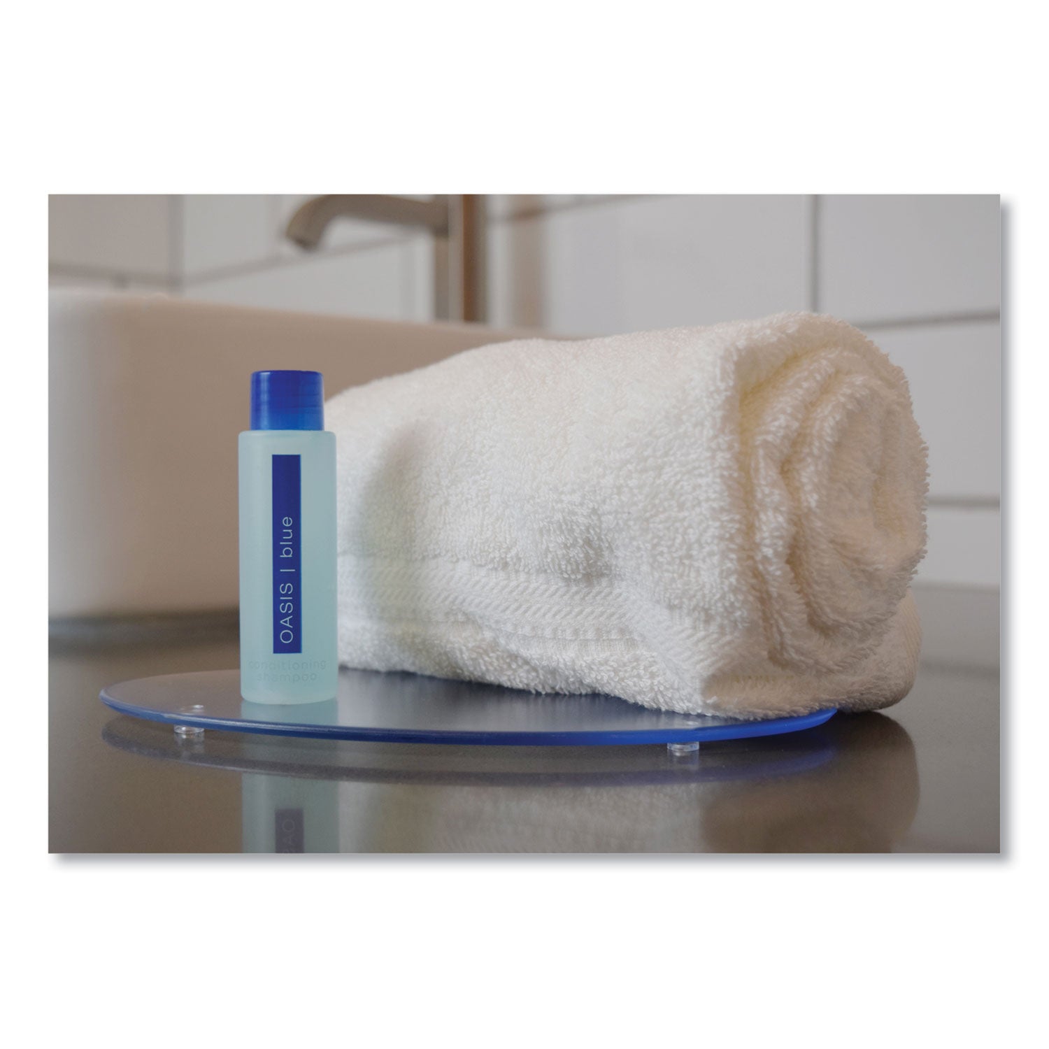 RDI Shampoo - 1 fl oz (30 mL) - Bottle Dispenser - Hotel - White - 288 / Carton