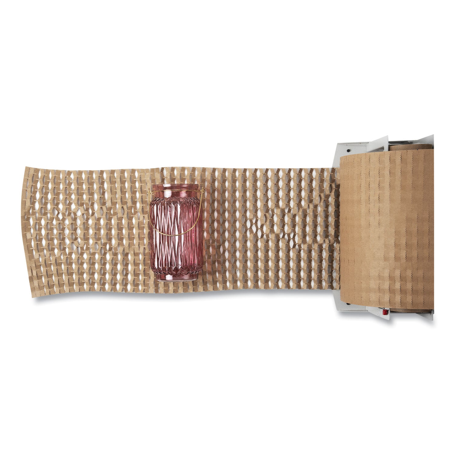 cushion-lock-protective-wrap-dispenser-for-up-to-16-diameter-x-12-wide-rolls-steel-beige_mmmpcw121000d - 3