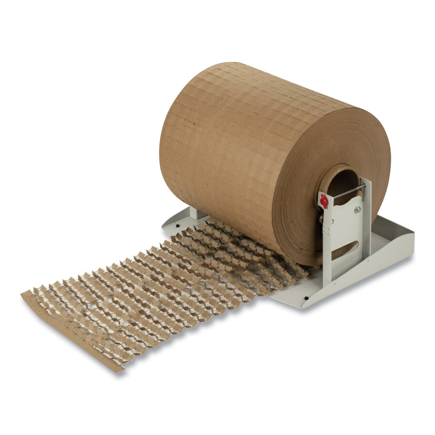cushion-lock-protective-wrap-dispenser-for-up-to-16-diameter-x-12-wide-rolls-steel-beige_mmmpcw121000d - 4