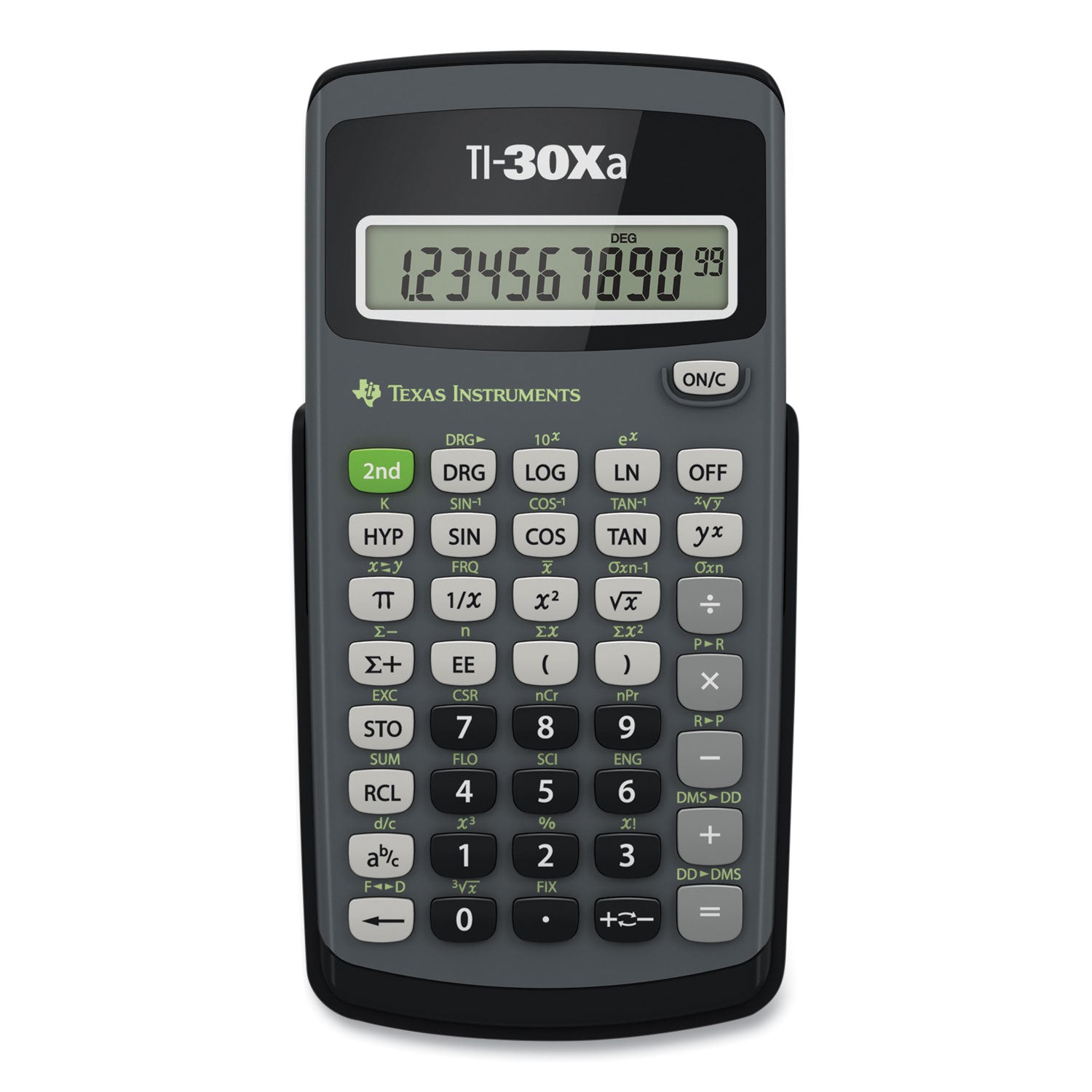 TI-30Xa Scientific Calculator, 10-Digit LCD - 