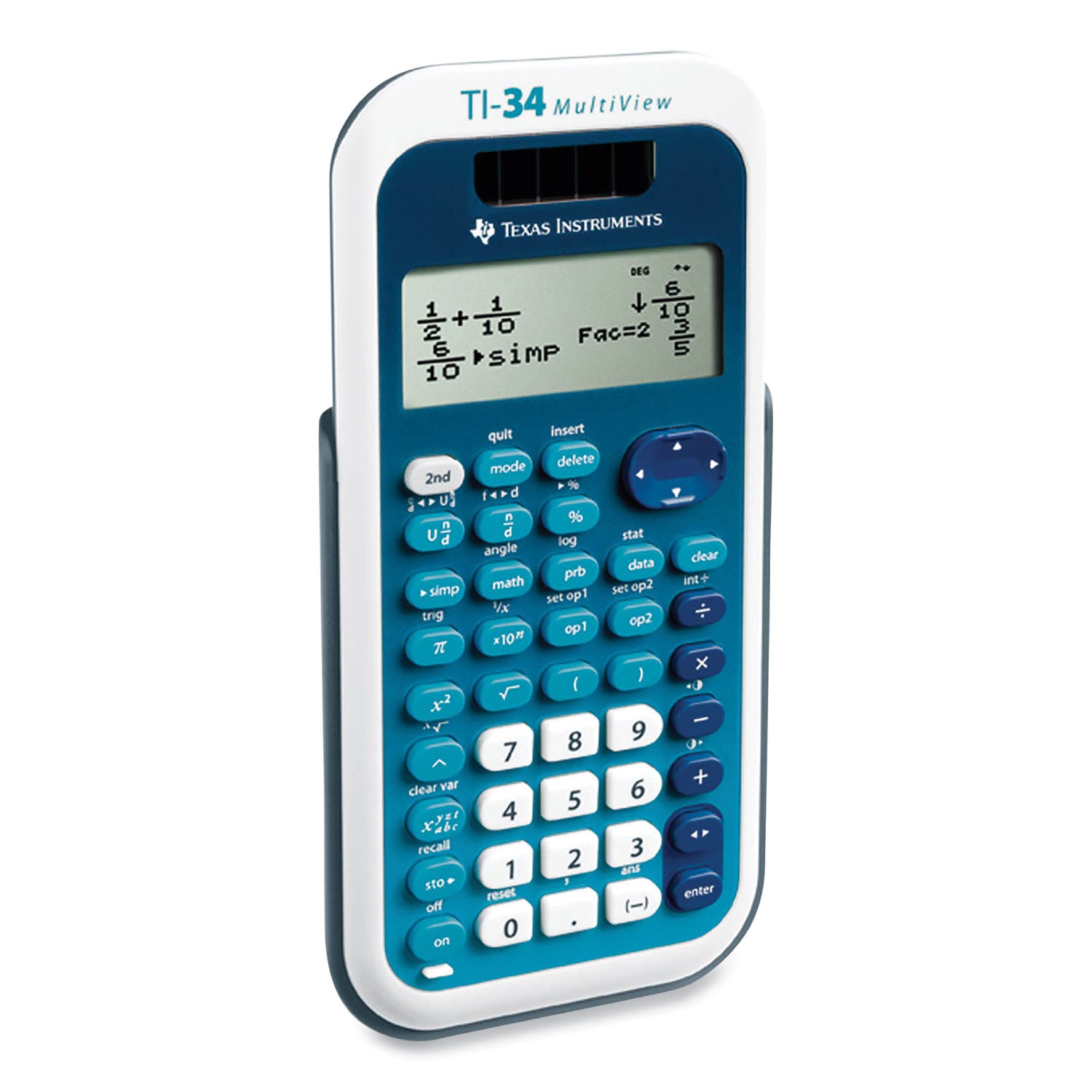 TI-34 MultiView Scientific Calculator, 16-Digit LCD - 