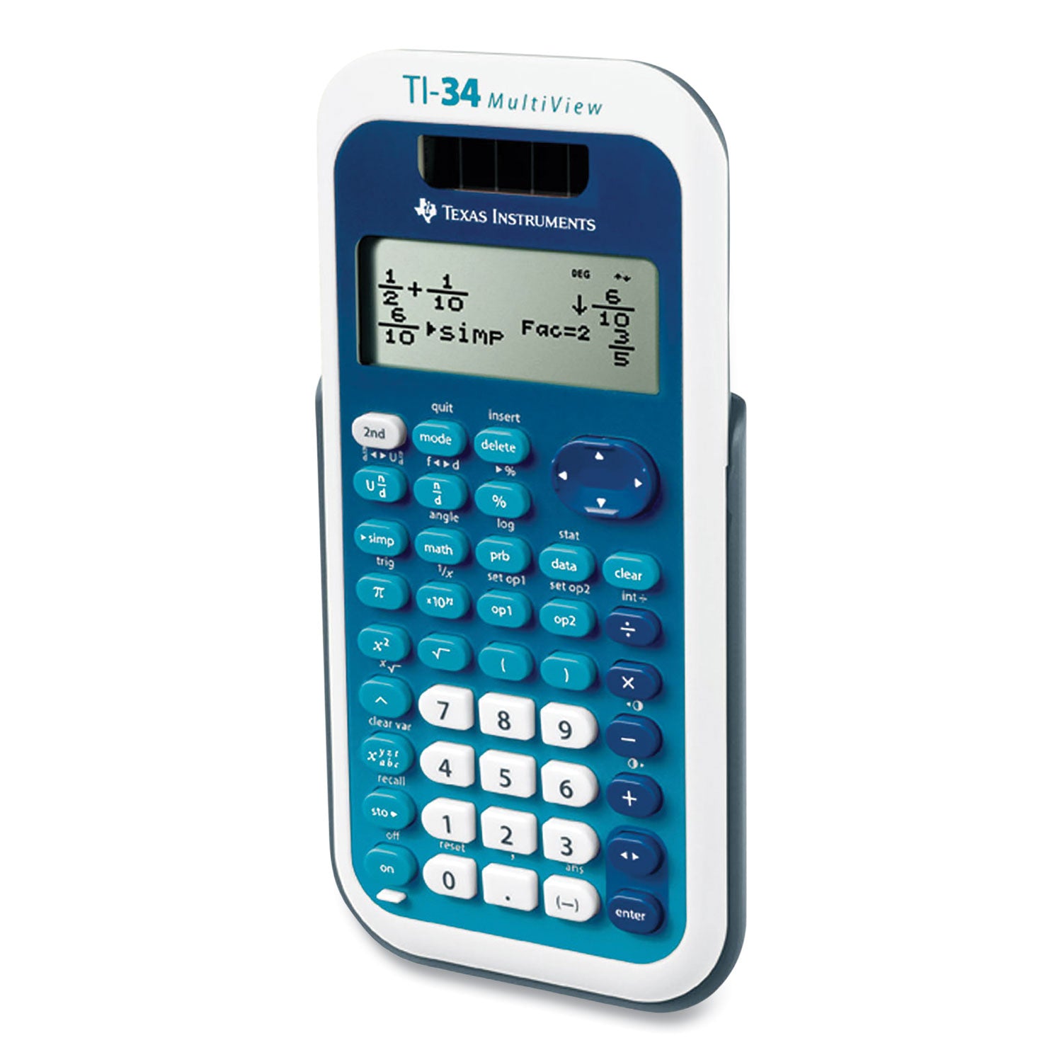 TI-34 MultiView Scientific Calculator, 16-Digit LCD - 