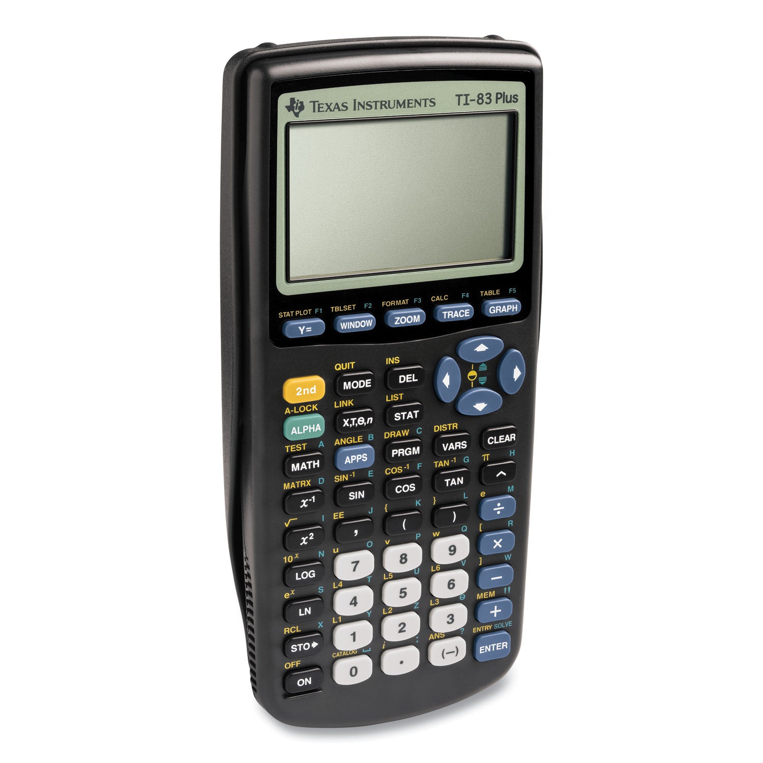 TI-83Plus Programmable Graphing Calculator, 10-Digit LCD - 