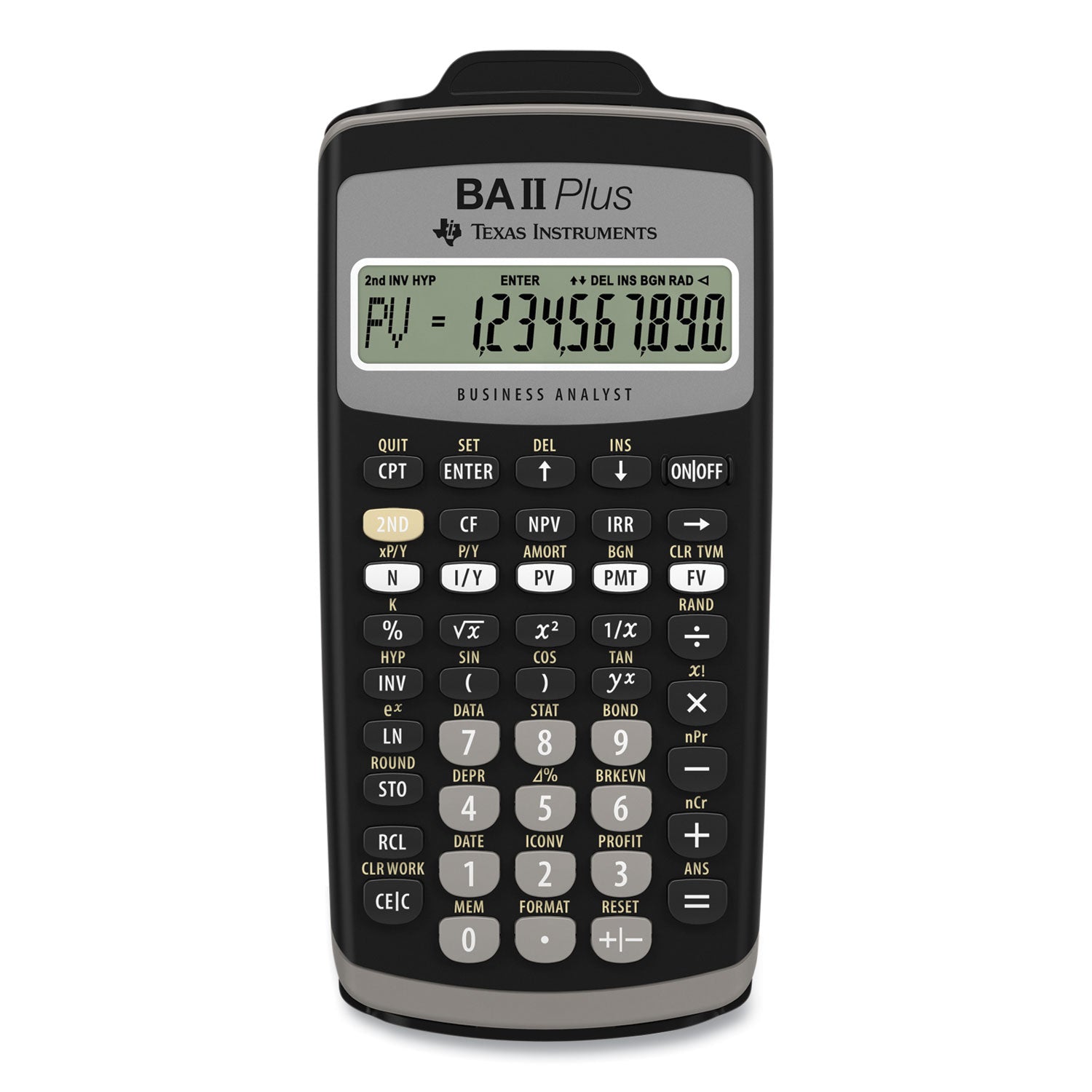 BAIIPlus Financial Calculator, 10-Digit LCD