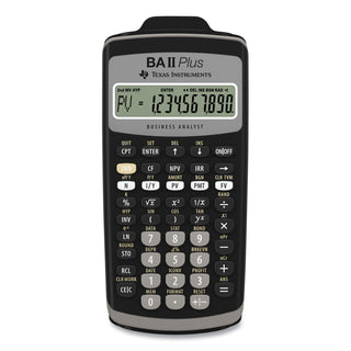 BAIIPlus Financial Calculator, 10-Digit LCD