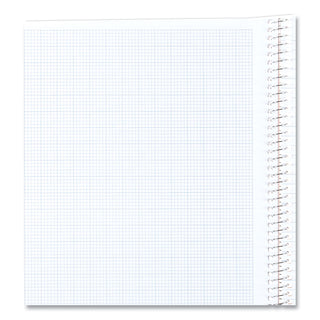 Engineering and Science Notebook, Quadrille Rule (10 sq/in), White Cover, (60) 11 x 8.5 Sheets