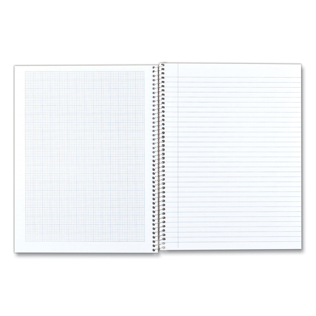 Engineering and Science Notebook, Quadrille Rule (10 sq/in), White Cover, (60) 11 x 8.5 Sheets