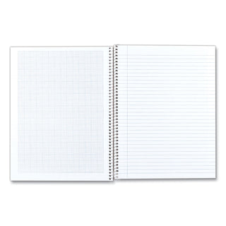 Engineering and Science Notebook, Quadrille Rule (10 sq/in), White Cover, (60) 11 x 8.5 Sheets