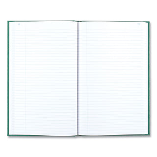 Emerald Series Account Book, Green Cover, 12.25 x 7.25 Sheets, 500 Sheets/Book