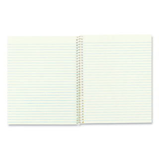 Single-Subject Wirebound Notebooks, Narrow Rule, Brown Paperboard Cover, (80) 8.25 x 6.88 Sheets