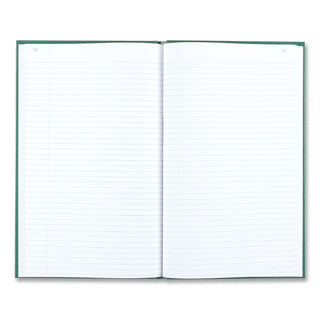 Emerald Series Account Book, Green Cover, 12.25 x 7.25 Sheets, 150 Sheets/Book