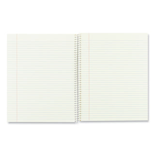 Single-Subject Wirebound Notebooks, Narrow Rule, Brown Paperboard Cover, (80) 10 x 8 Sheets