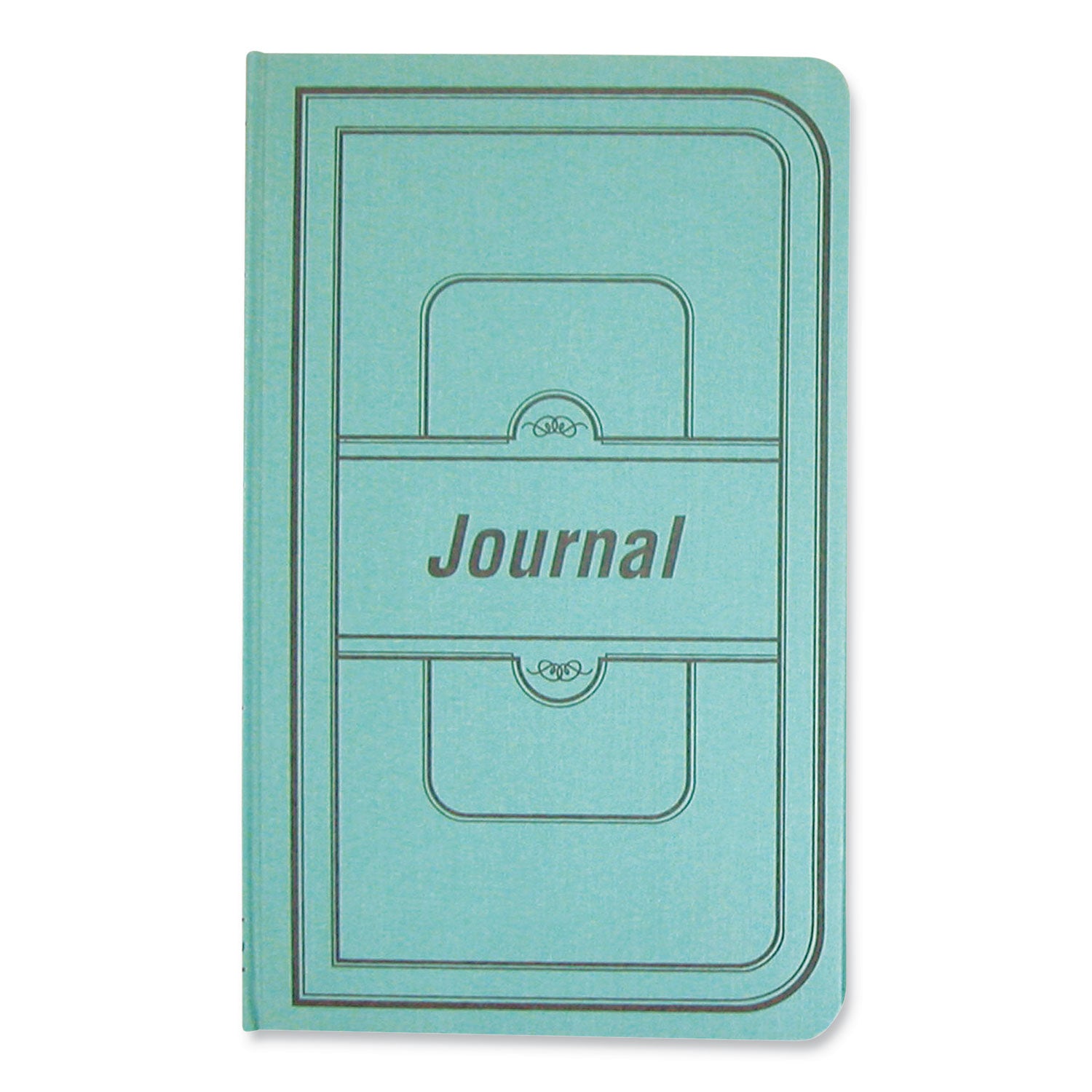 Tuff Series Accounting Journal, Single-Page 8-Column Accounting Format, Green Cover, 12 x 7.5 Sheets, 500 Sheets/Book