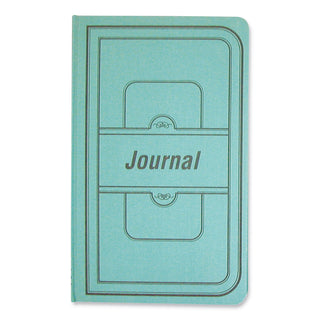 Tuff Series Accounting Journal, Single-Page 8-Column Accounting Format, Green Cover, 12 x 7.5 Sheets, 500 Sheets/Book