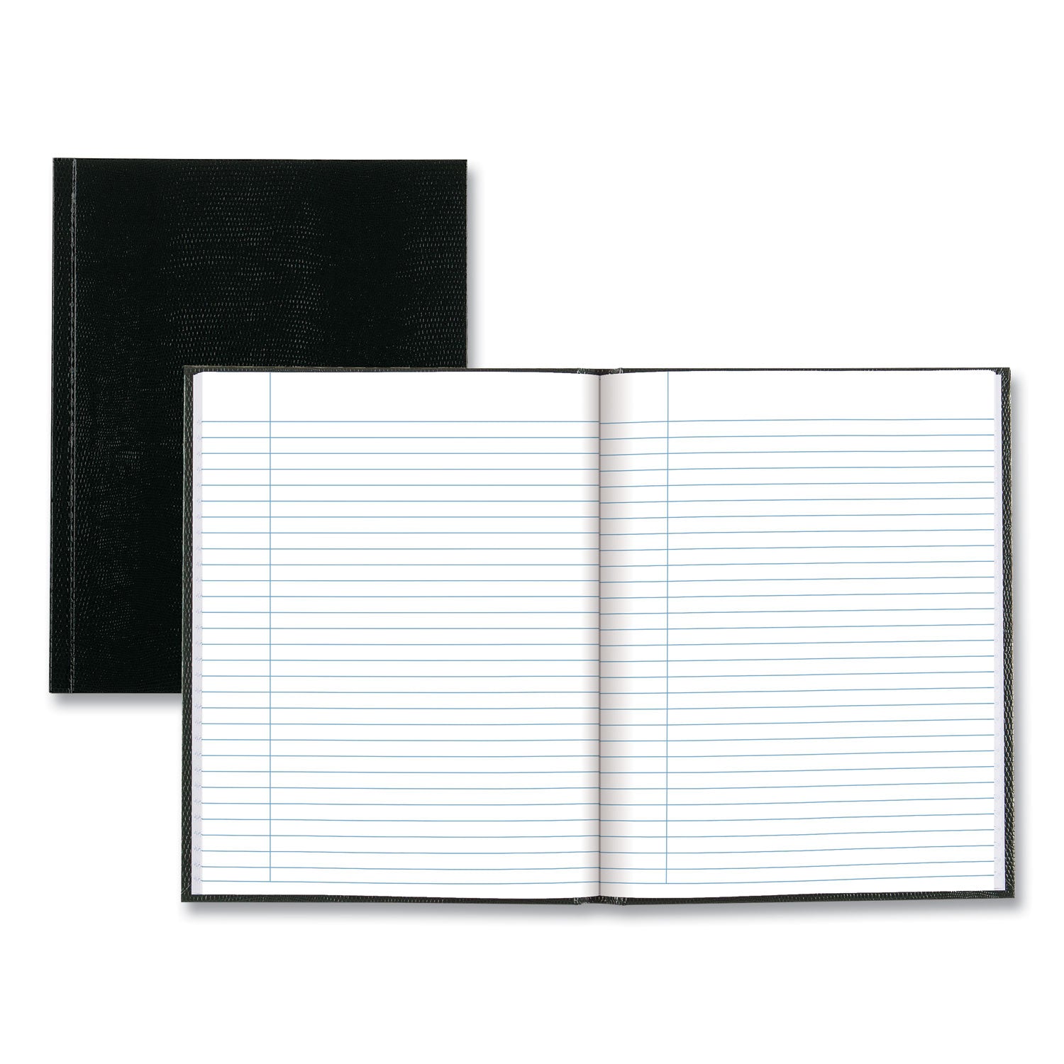 Executive Notebook, 1-Subject, Medium/College Rule, Black Cover, (150) 9.25 x 7.25 Sheets - 