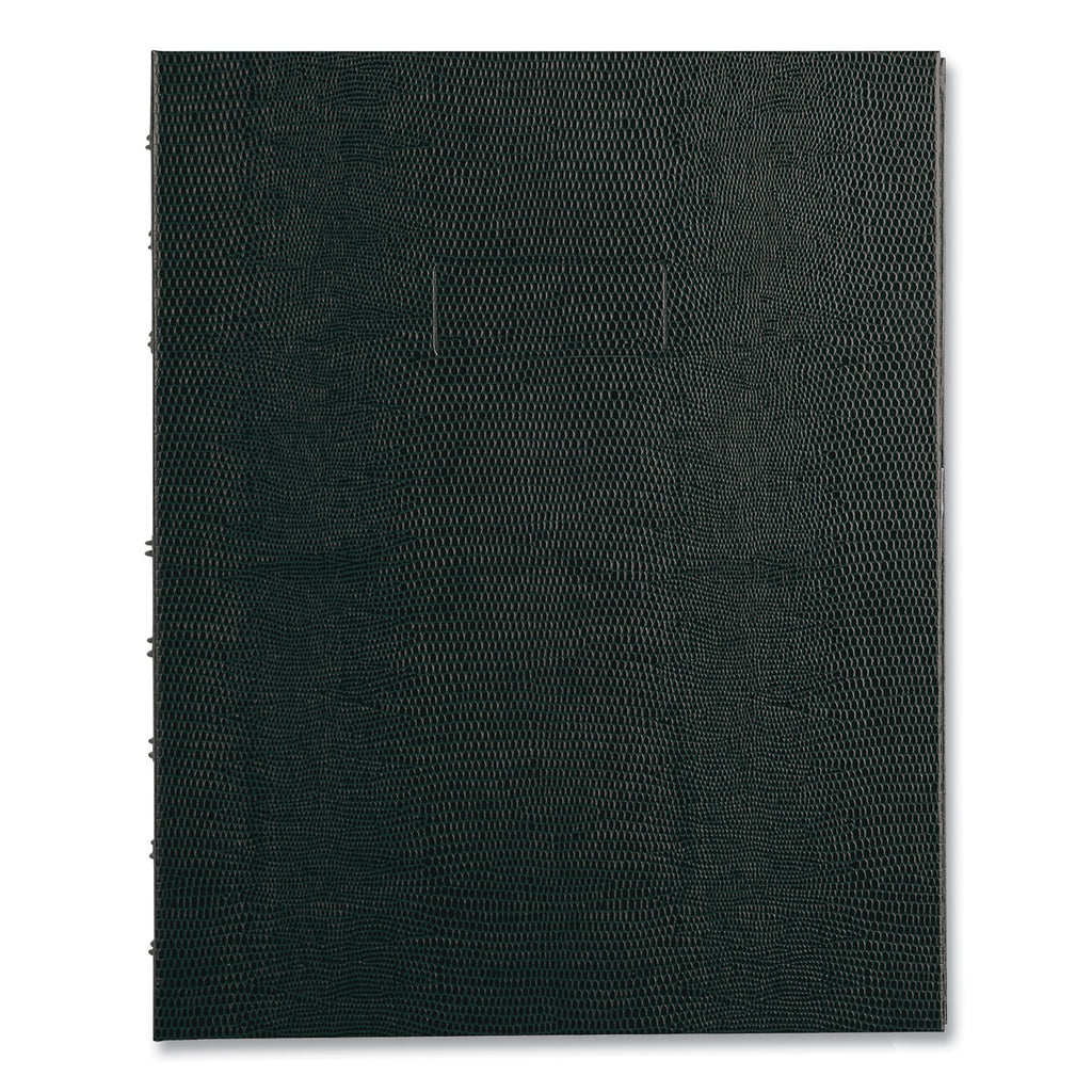 NotePro Undated Daily Planner, 9.25 x 7.25, Black Cover, Undated