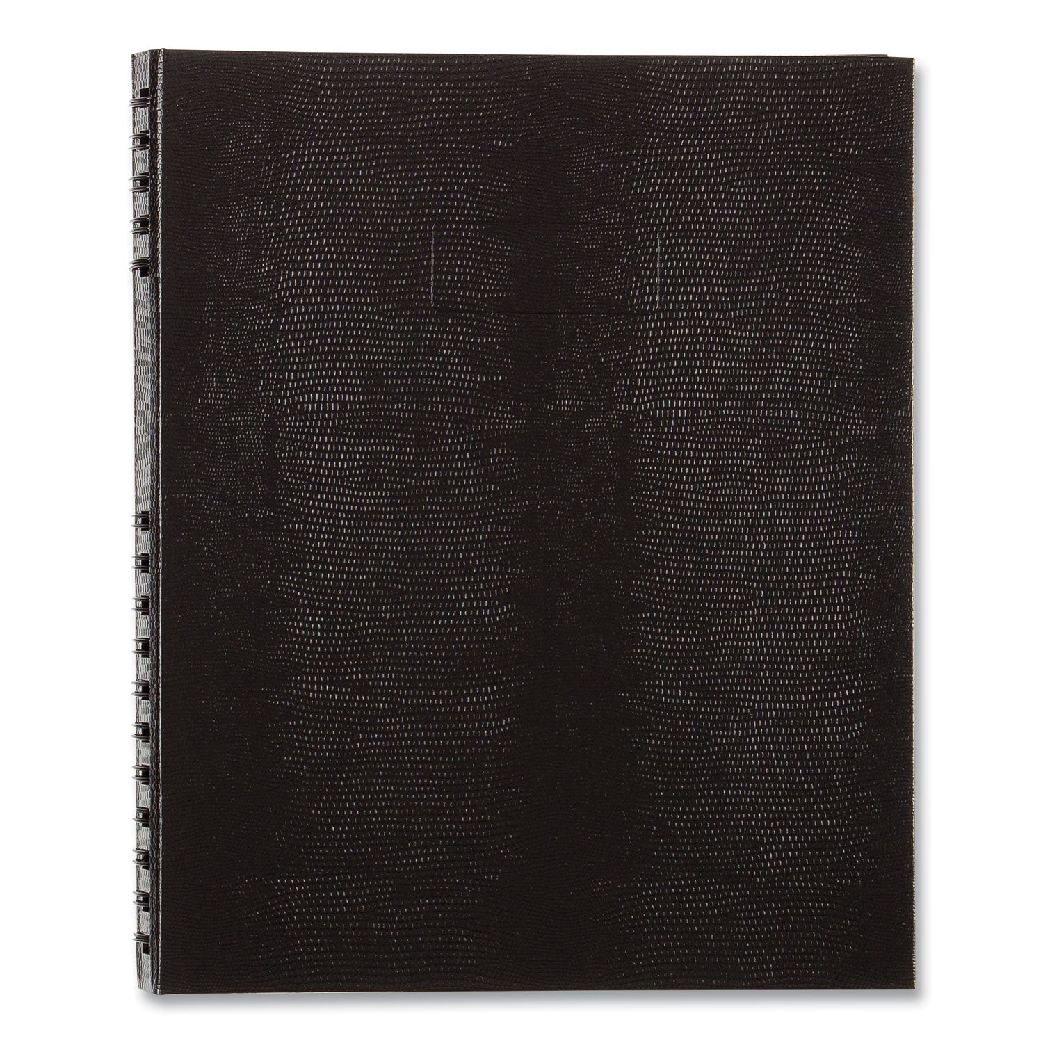 NotePro Undated Daily Planner, 10.75 x 8.5, Black Cover, Undated - 