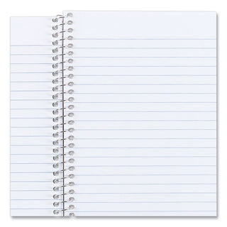 Single-Subject Wirebound Notebooks, Medium/College Rule, Blue Kolor Kraft Front Cover, (80) 7.75 x 5 Sheets