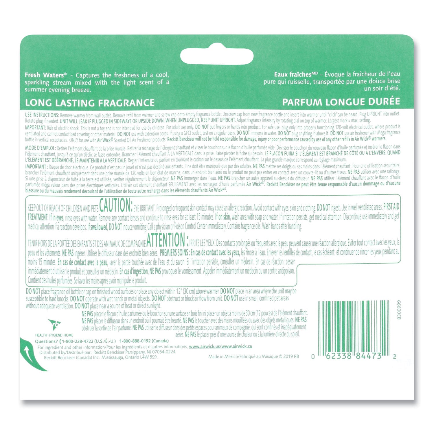 scented-oil-refill-fresh-waters-067-oz-3-pack-6-packs-carton_rac84473 - 2