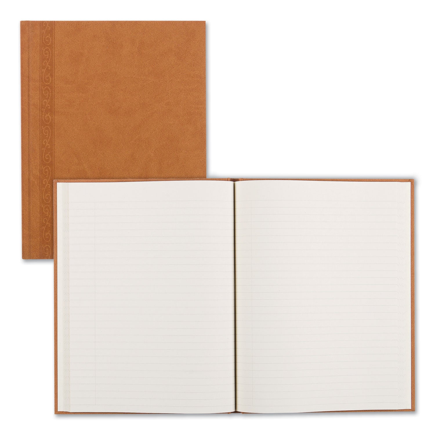 Da Vinci Notebook, 1-Subject, Medium/College Rule, Tan Cover, (75) 9.25 x 7.25 Sheets - 