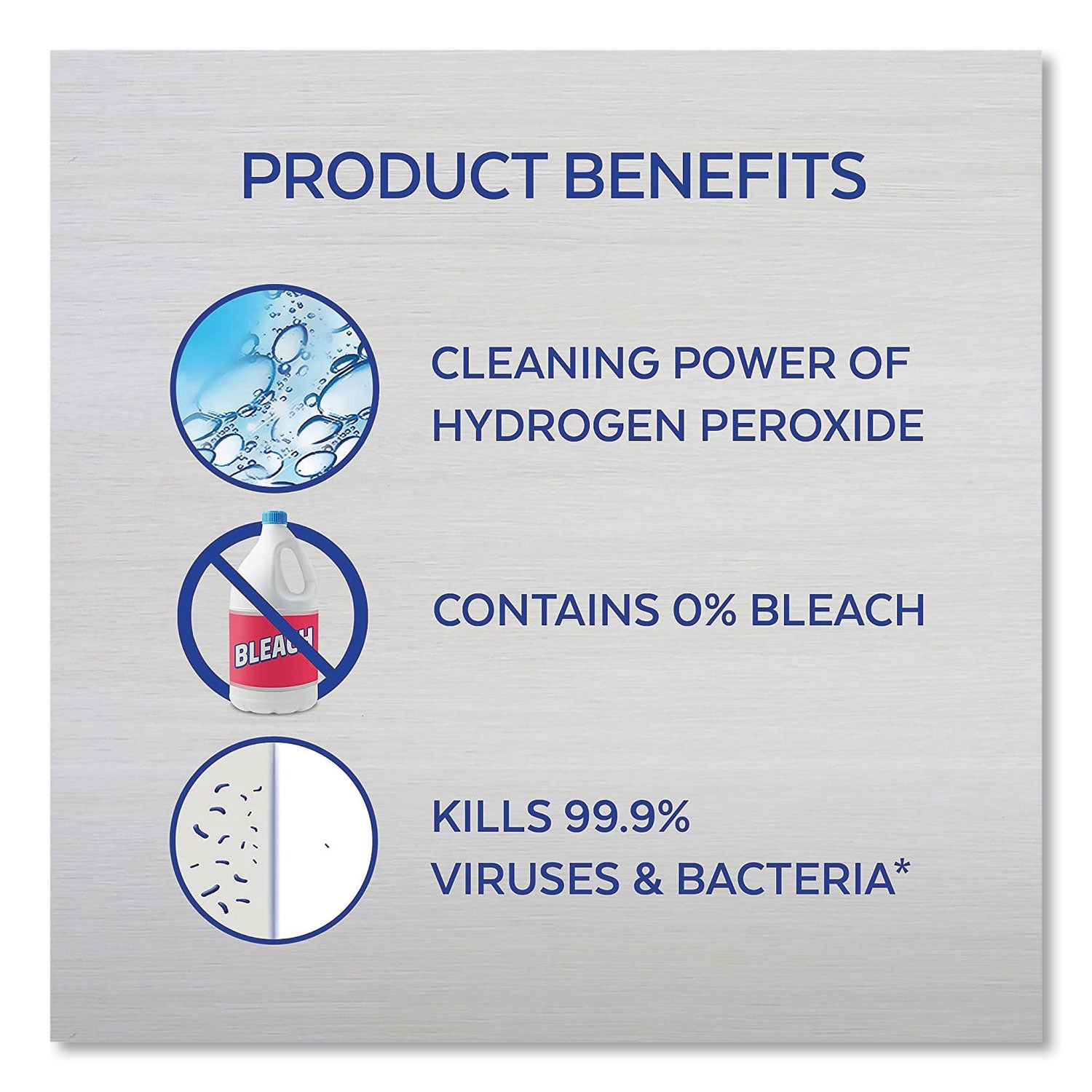 Bathroom Cleaner with Hydrogen Peroxide, Cool Spring Breeze, 22 oz Trigger Spray Bottle - 