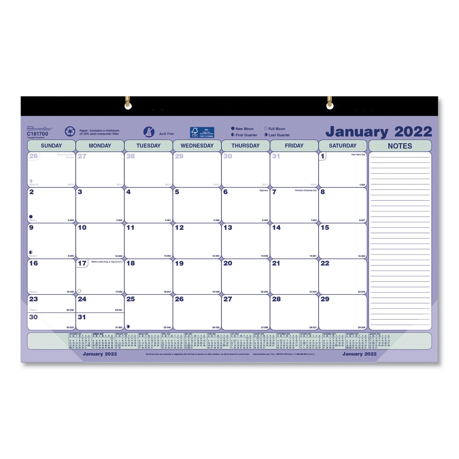 monthly-desk-pad-calendar-1775-x-1088-white-blue-green-sheets-black-binding-clear-corners-12-month-jan-to-dec-2024_redc181700 - 3