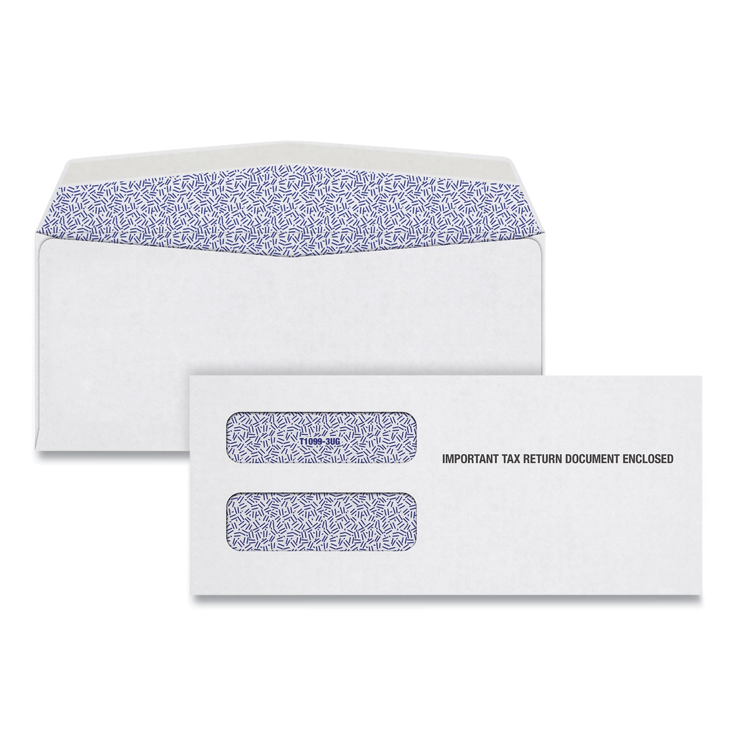 1099-double-window-envelope-commercial-flap-gummed-closure-375-x-875-white-24-pack_top22223 - 1