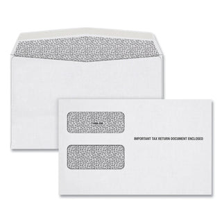 1099-double-window-envelope-commercial-flap-gummed-closure-563-x-9-white-24-pack_top22222 - 1