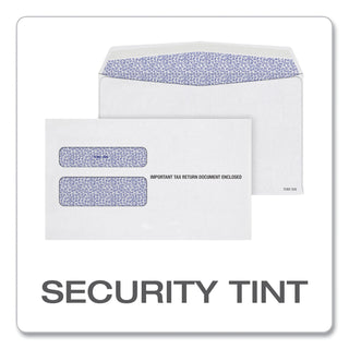 w-2-laser-double-window-envelope-commercial-flap-gummed-closure-563-x-9-white-24-pack_top2219c - 4
