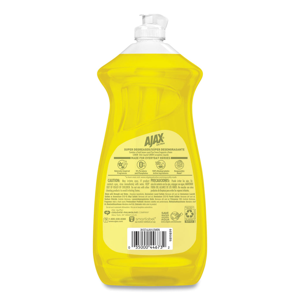 Dish Detergent, Lemon Scent, 28 oz Bottle