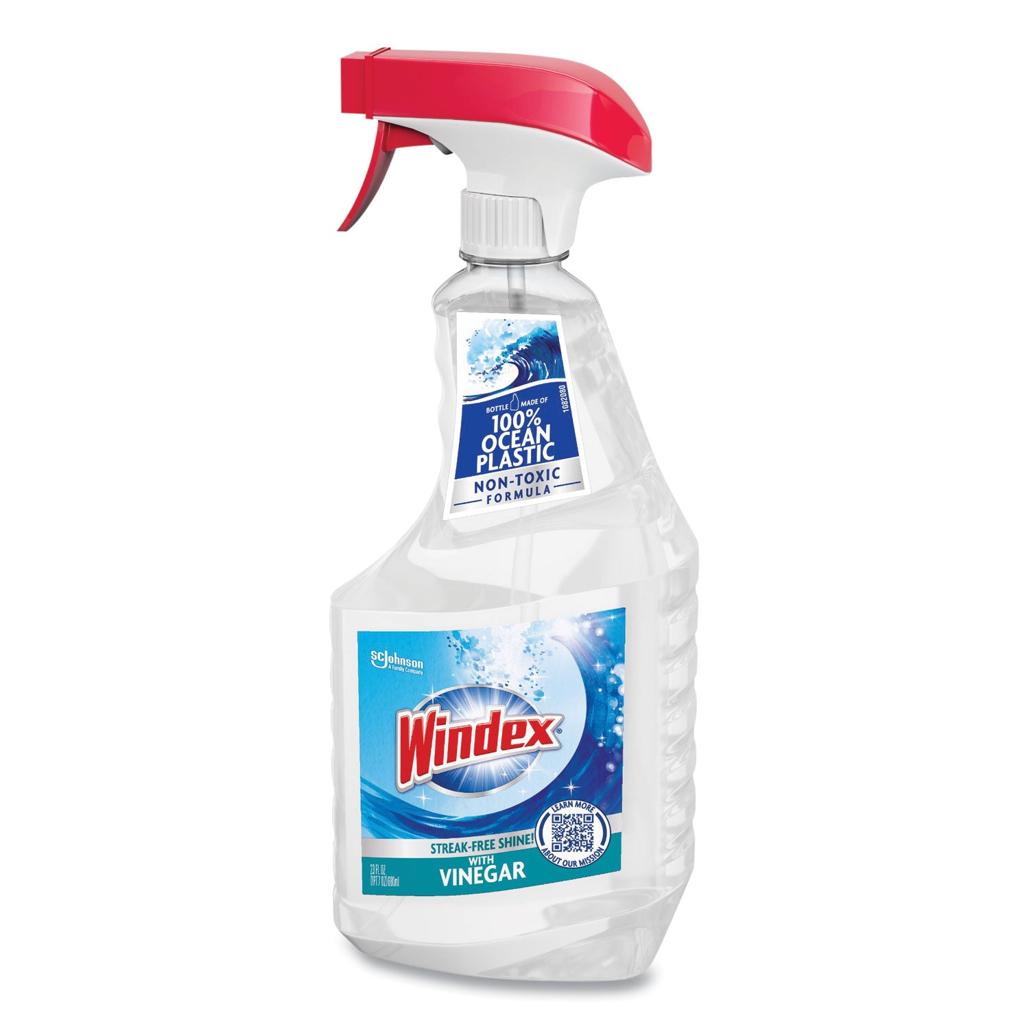 Multi-Surface Vinegar Cleaner, Fresh Clean Scent, 23 oz Spray Bottle, 8/Carton
