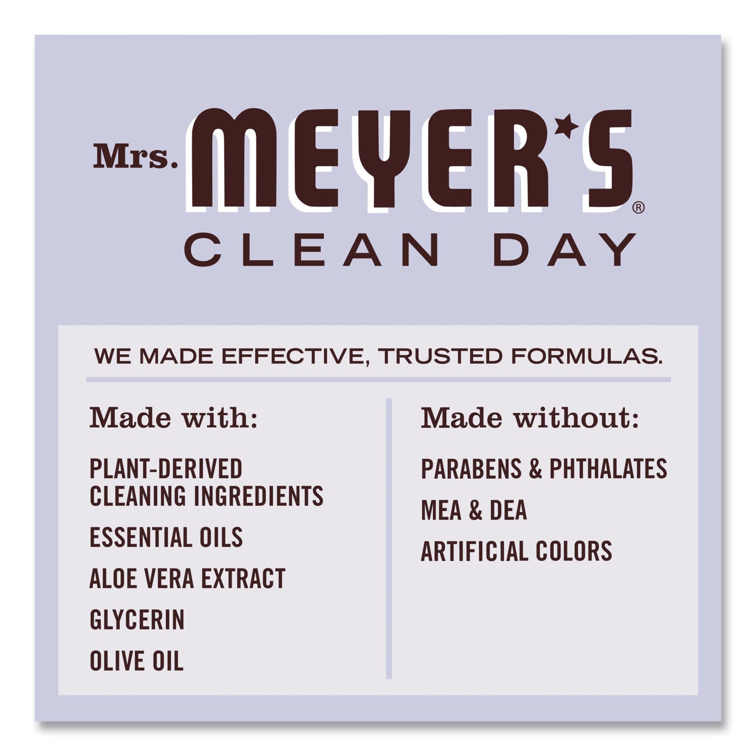 Clean Day Liquid Hand Soap, Lavender, 33 oz, 6/Carton