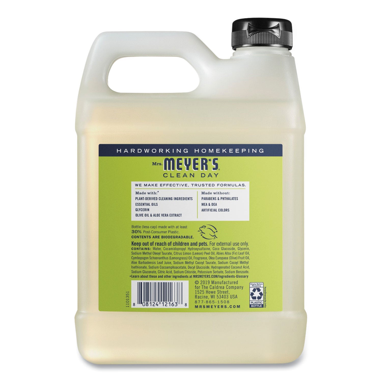 Clean Day Liquid Hand Soap Refill, Lemon Verbena, 33 oz