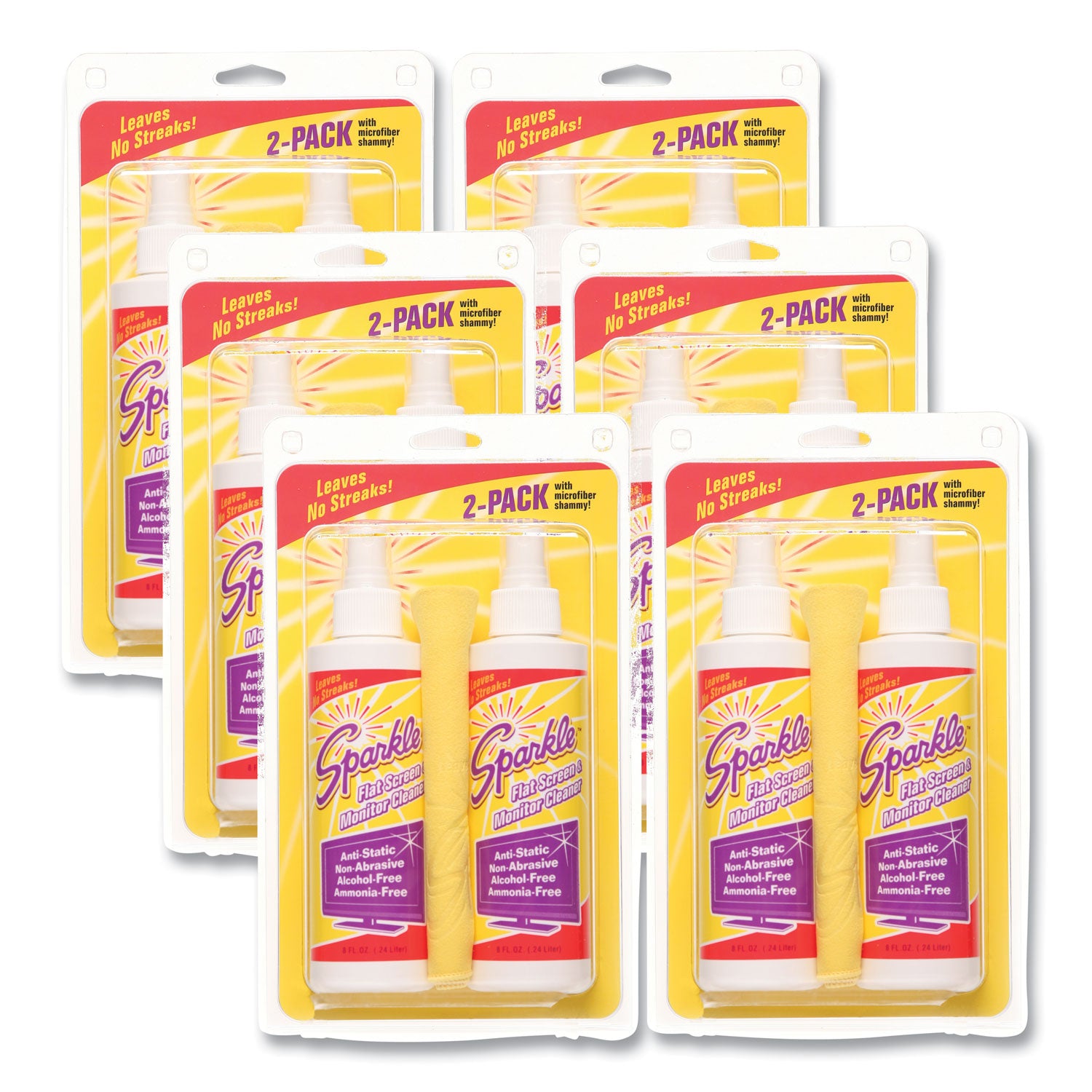 flat-screen-and-monitor-cleaner-pleasant-scent-8-oz-bottle-2-pack-6-carton_fun50128ct - 3