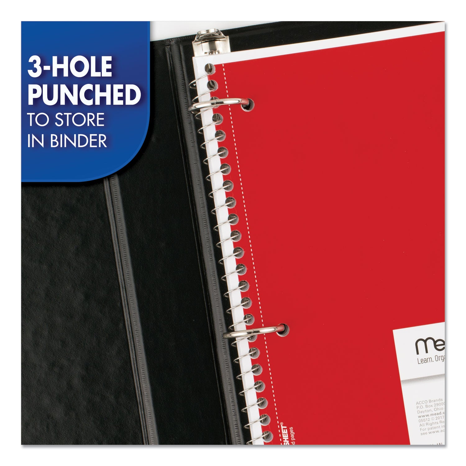 spiral-notebook-1-subject-medium-college-rule-assorted-cover-colors-70-105-x-8-sheets-6-pack_mea73065 - 6