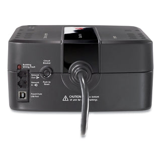 BE650G1 Back-UPS ES 650 Battery Backup System, 8 Outlets, 650 VA, 340 J - 