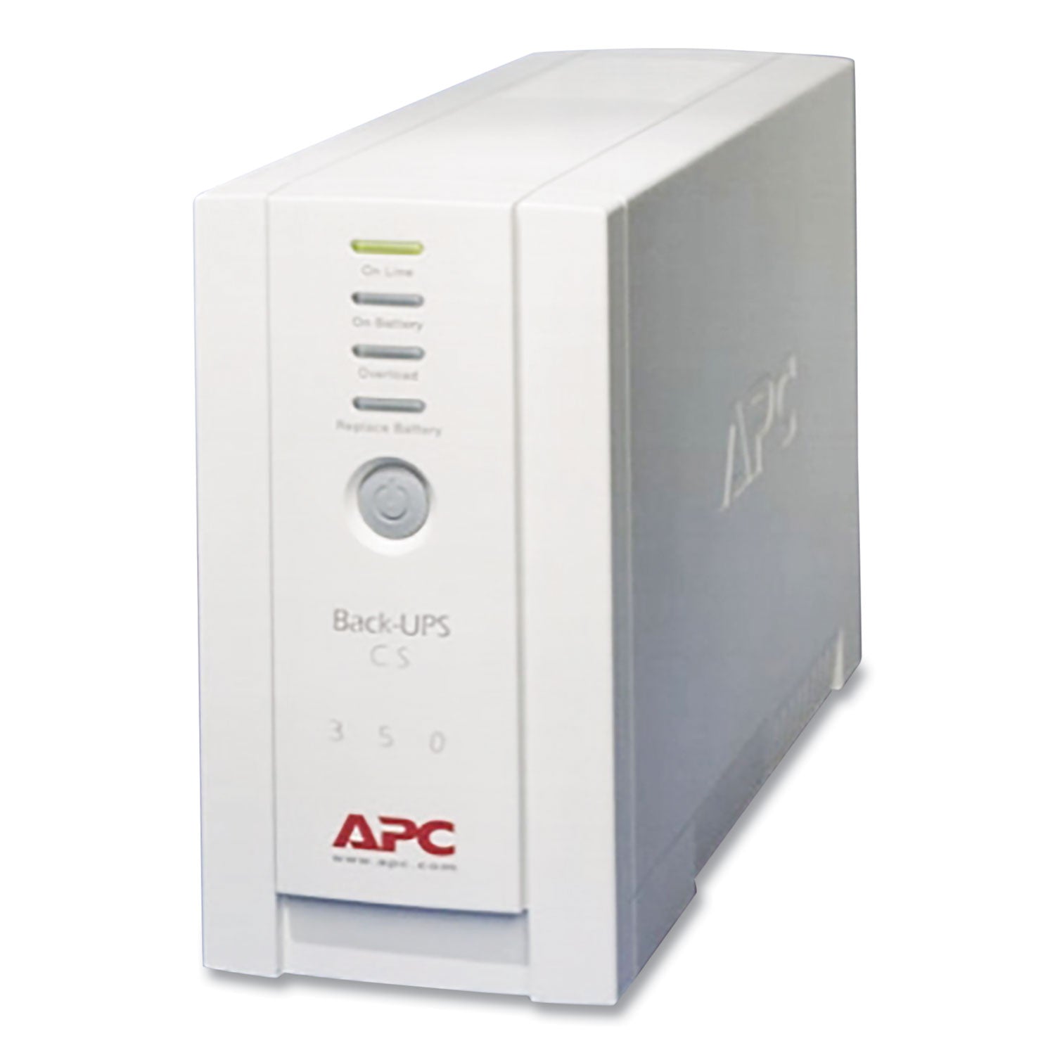 APC - Back-UPS CS Battery Backup System Six-Outlet 350 Volt-Amps, Sold as 1 EA - 1