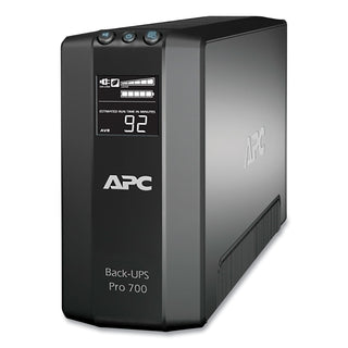 BR700G Back-UPS Pro 700 Battery Backup System, 6 Outlets, 700 VA, 355 J