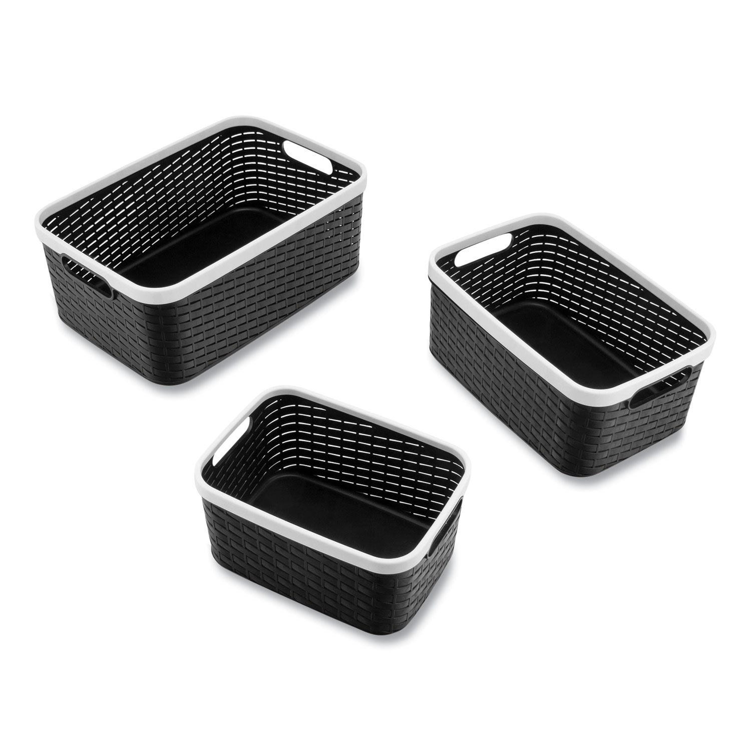 open-lid-storage-bin-assorted-sizes-black-white-3-pack_avt39220 - 2