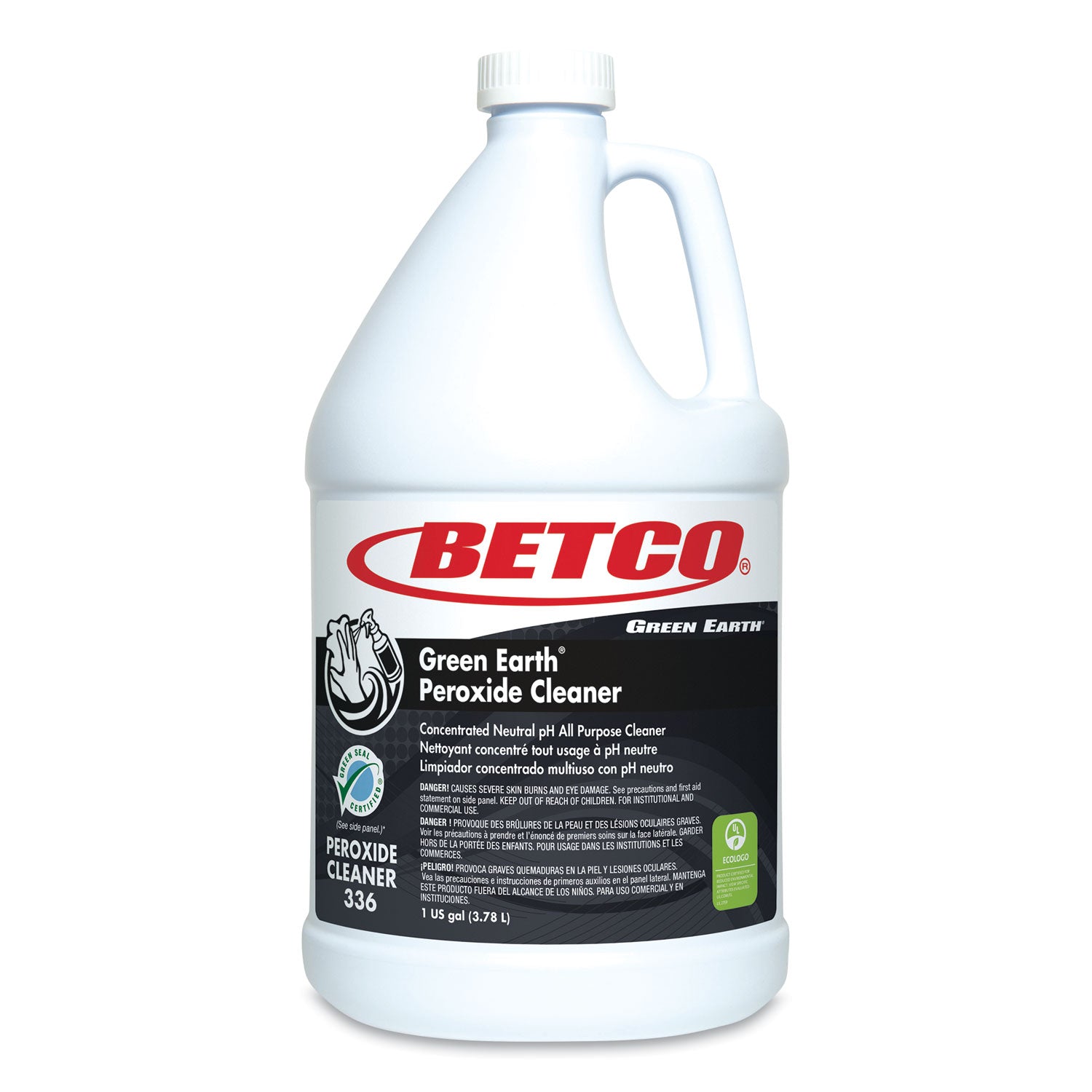 green-earth-peroxide-cleaner-fresh-mint-scent-1-gal-bottle-4-carton_bet3360400 - 1