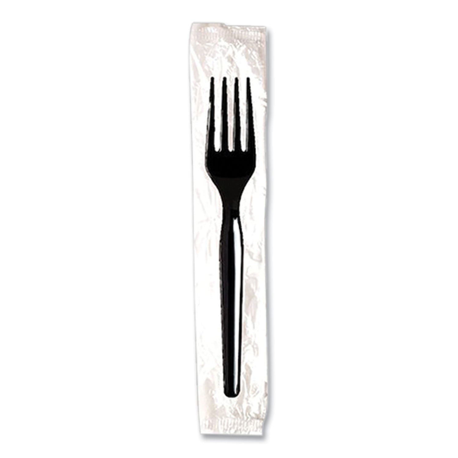 individually-wrapped-mediumweight-polystyrene-cutlery-fork-black-1000-carton_dxefm53c7 - 1